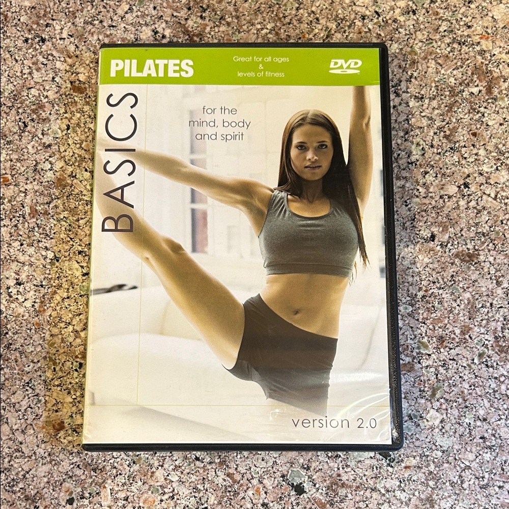 Asics Pilates Basics DVD - Gray and Black